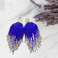 Beaded Fringes Earrings