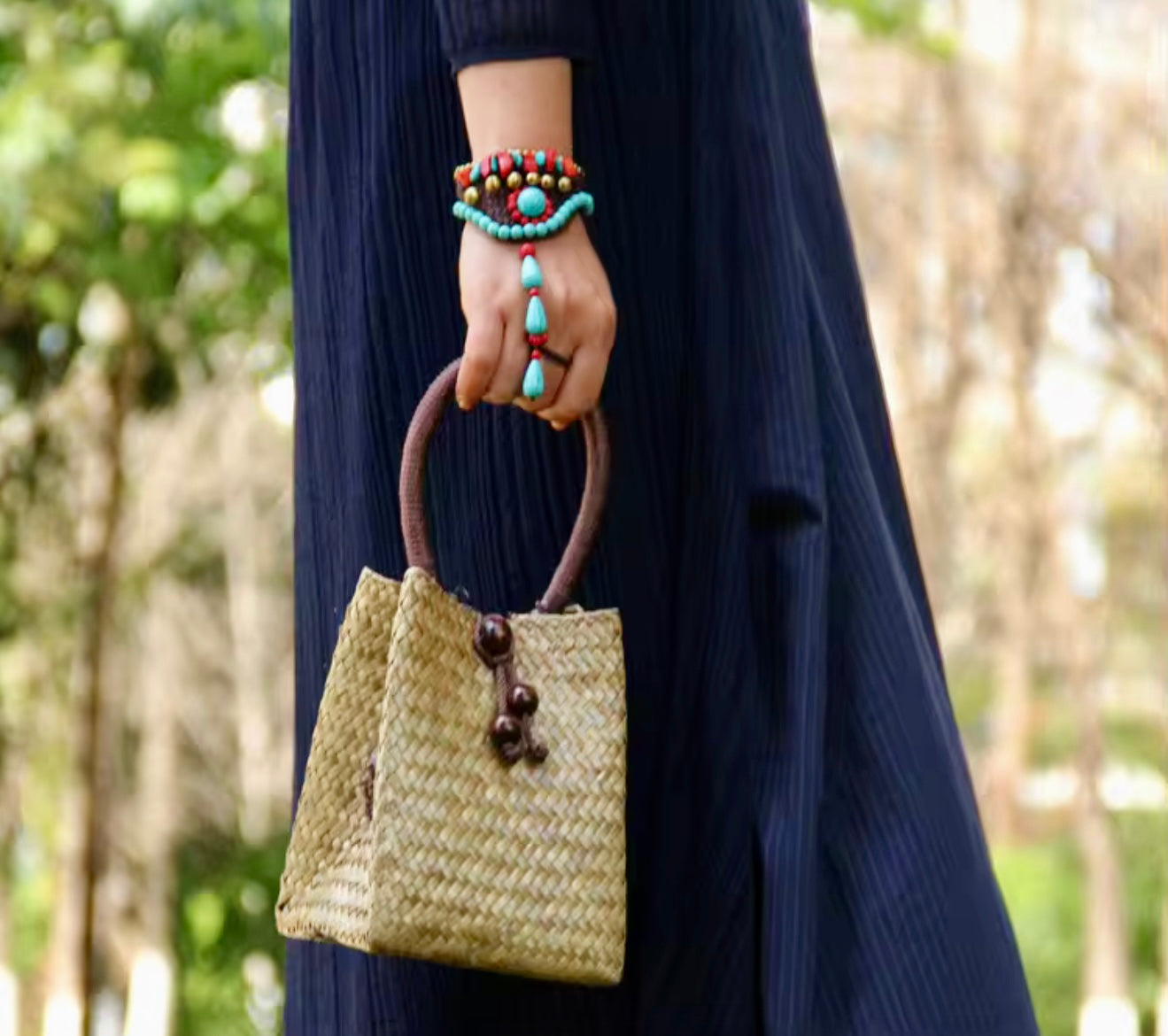 Small Rattan Bags