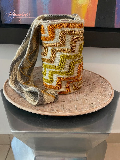 Silk Cord Woven Bags