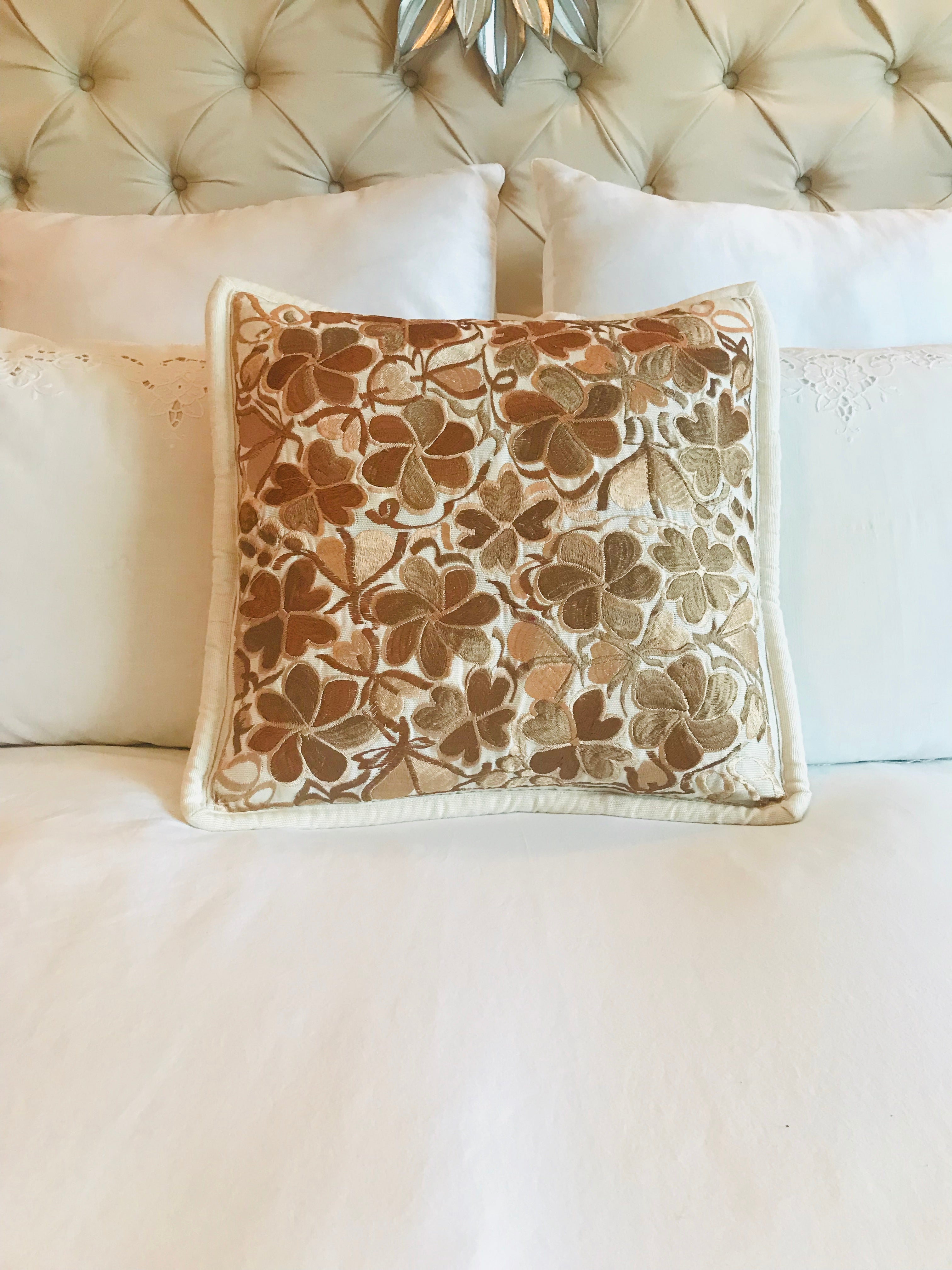 Embroidered Mexican Cushion Covers