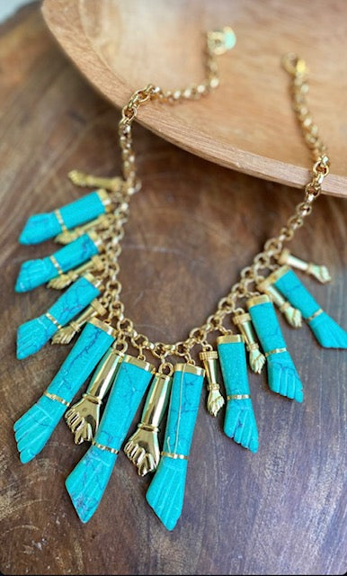 Multiple Figas Necklace