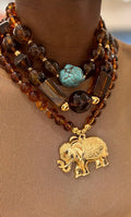 Elephant Necklace (available in 2 presentations)