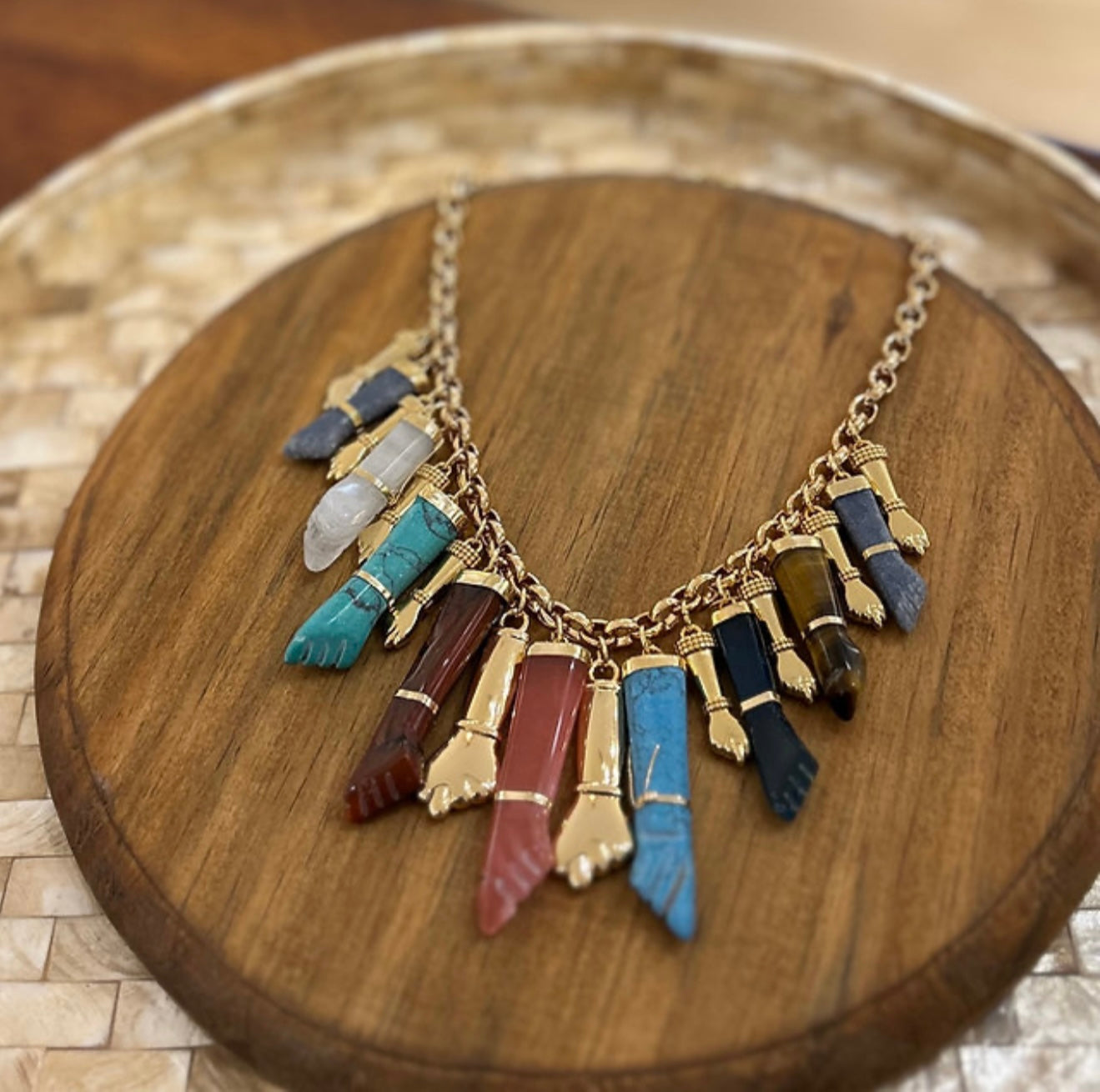 Multiple Figas Necklace