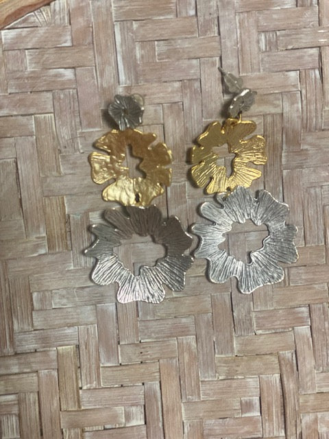 Two Tone Earrings