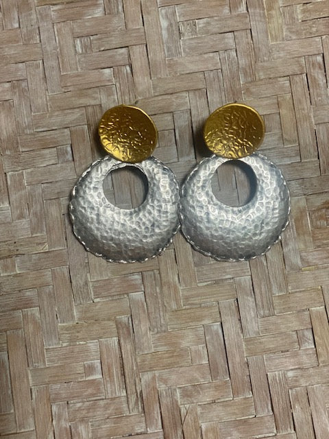 Two Tone Earrings