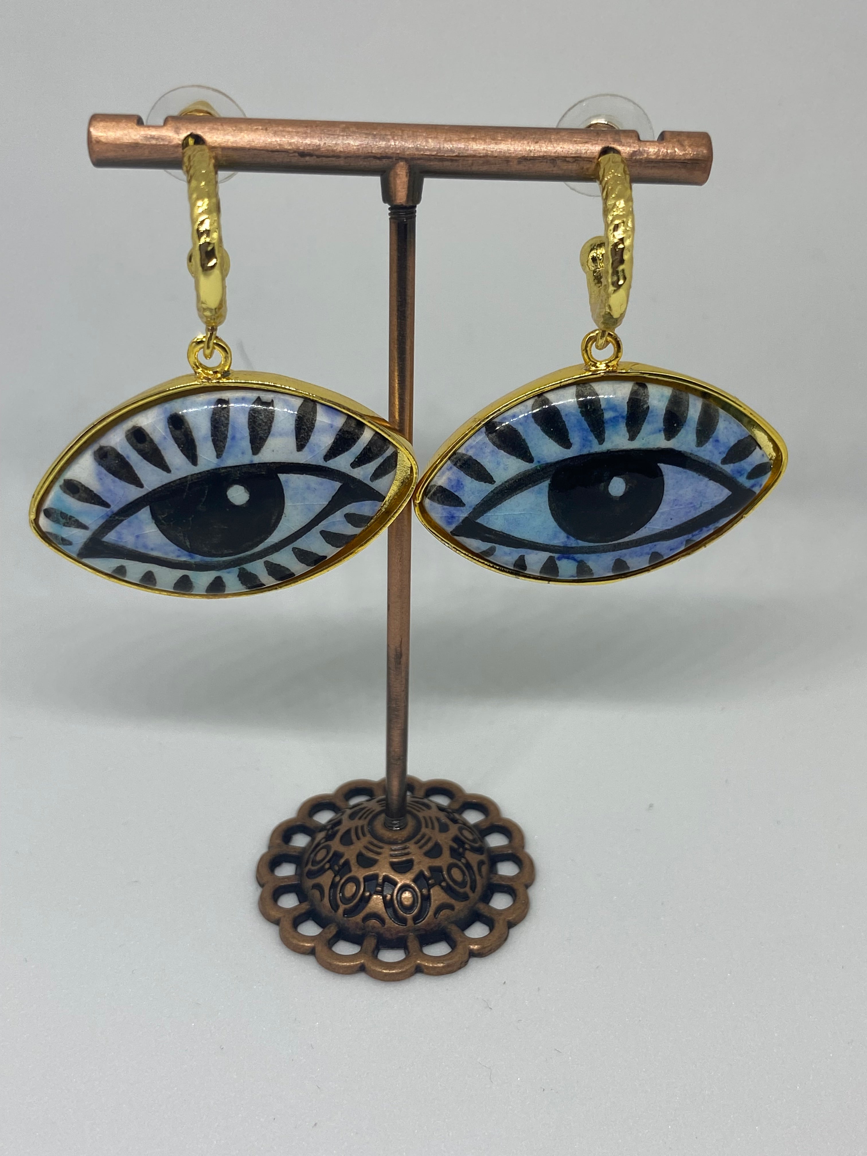 Evil Eye Earrings