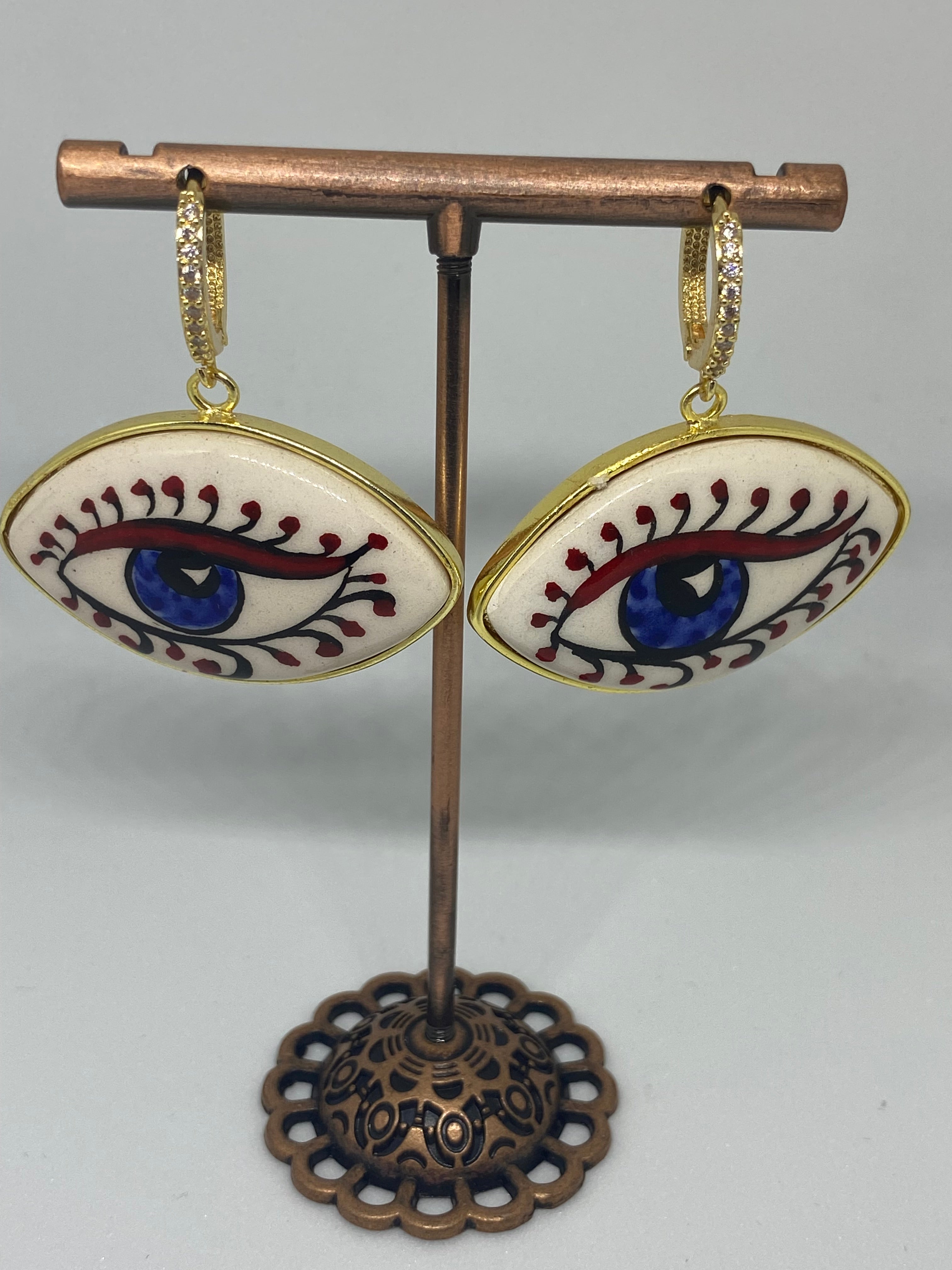 Evil Eye Earrings