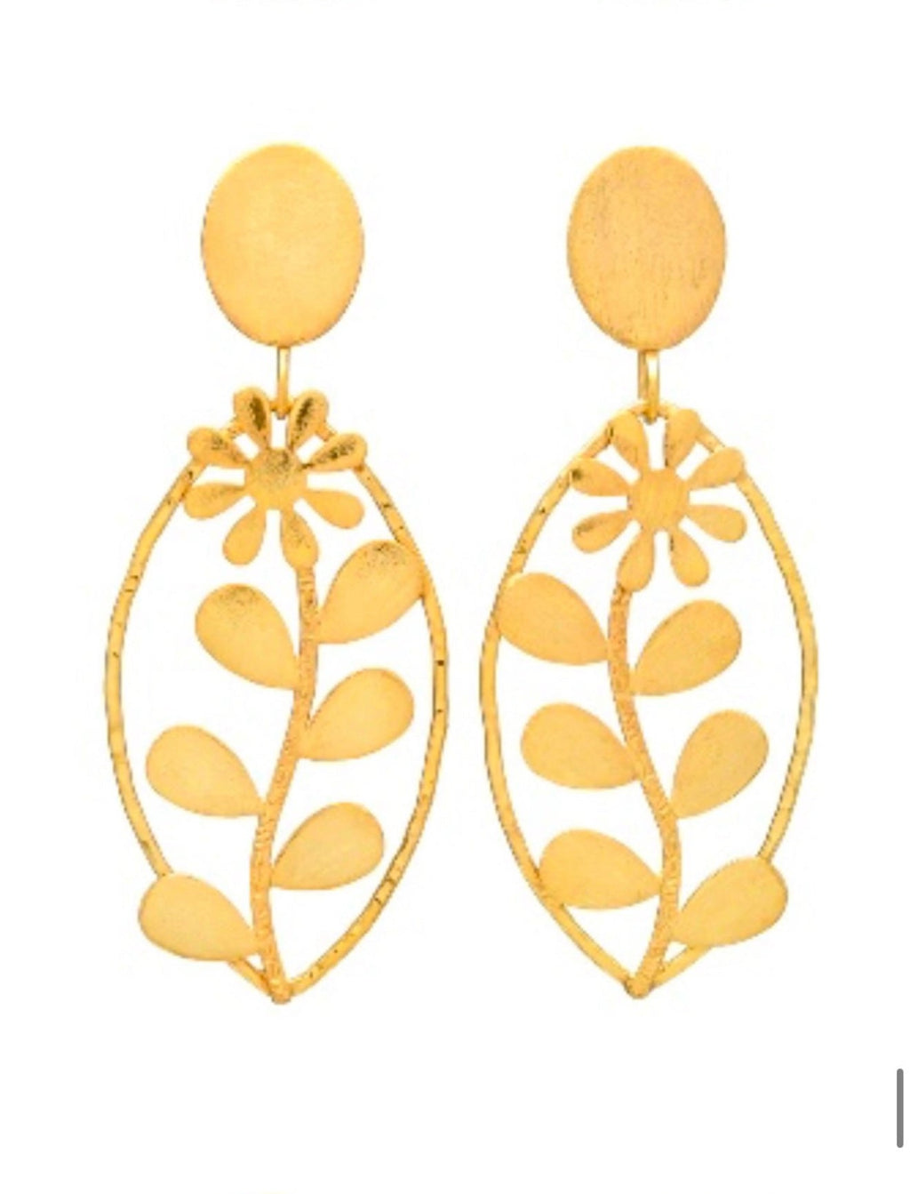 Jaipur Gold Plated Earrings