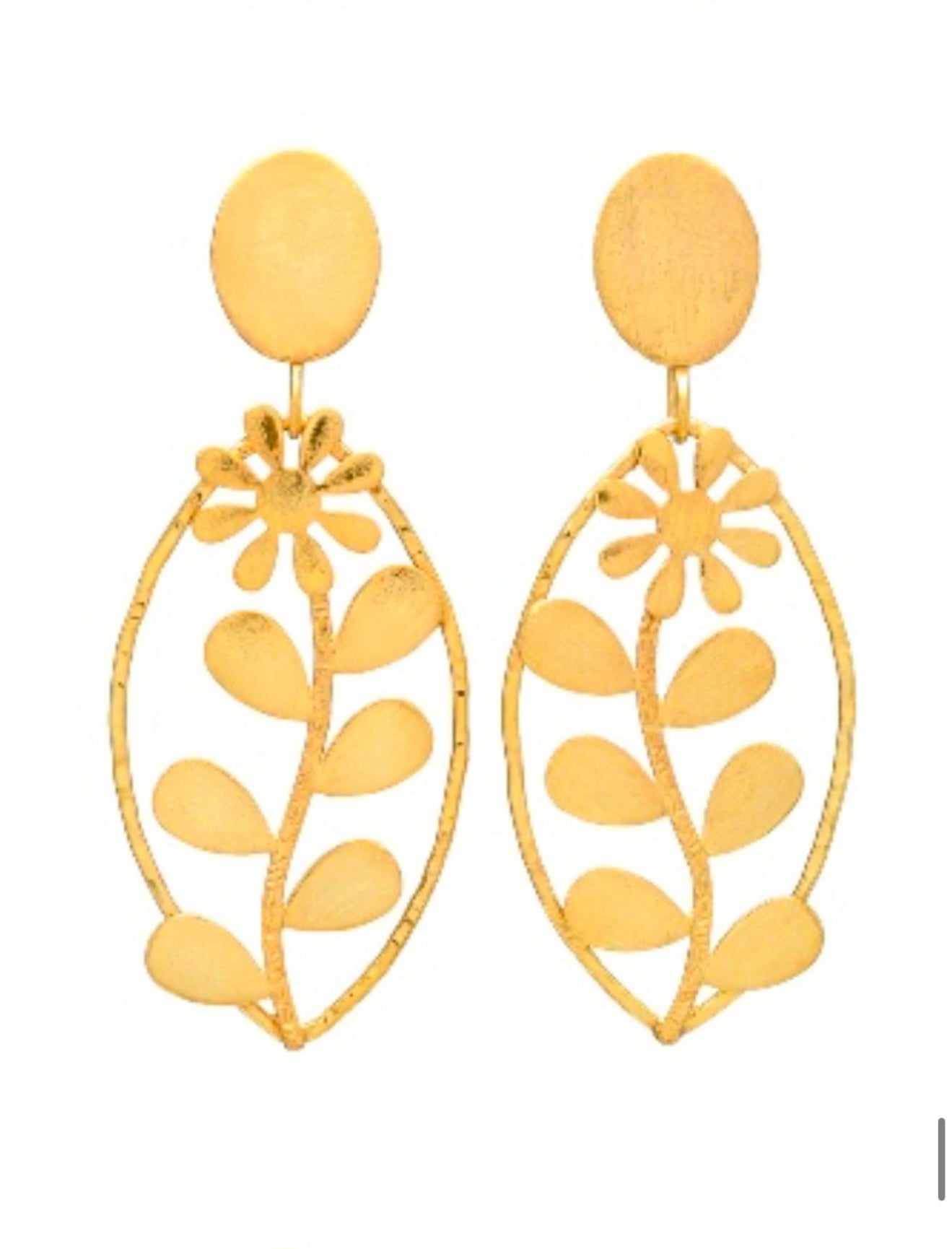 Jaipur Gold Plated Earrings