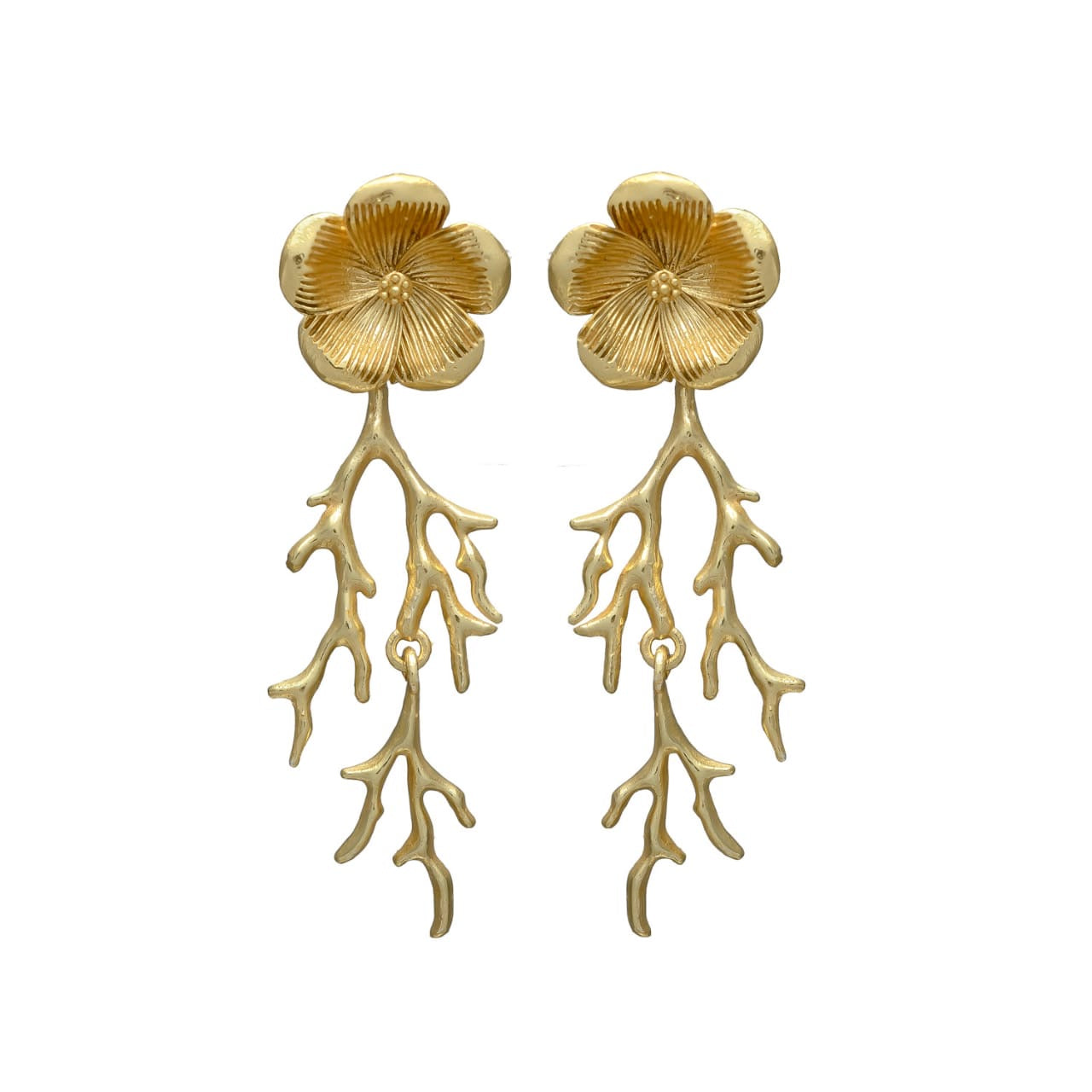 Jaipur Gold Plated Earrings