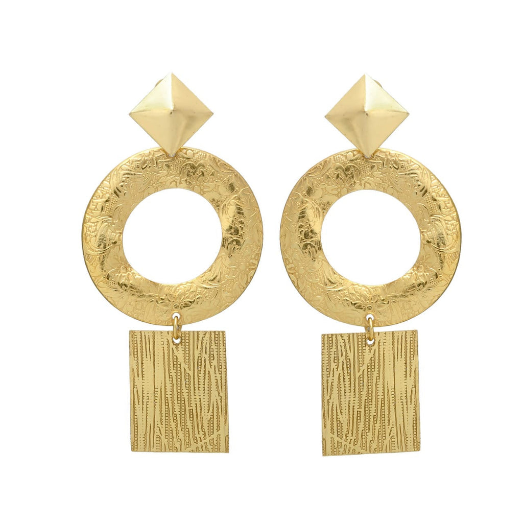 Jaipur Gold Plated Earrings