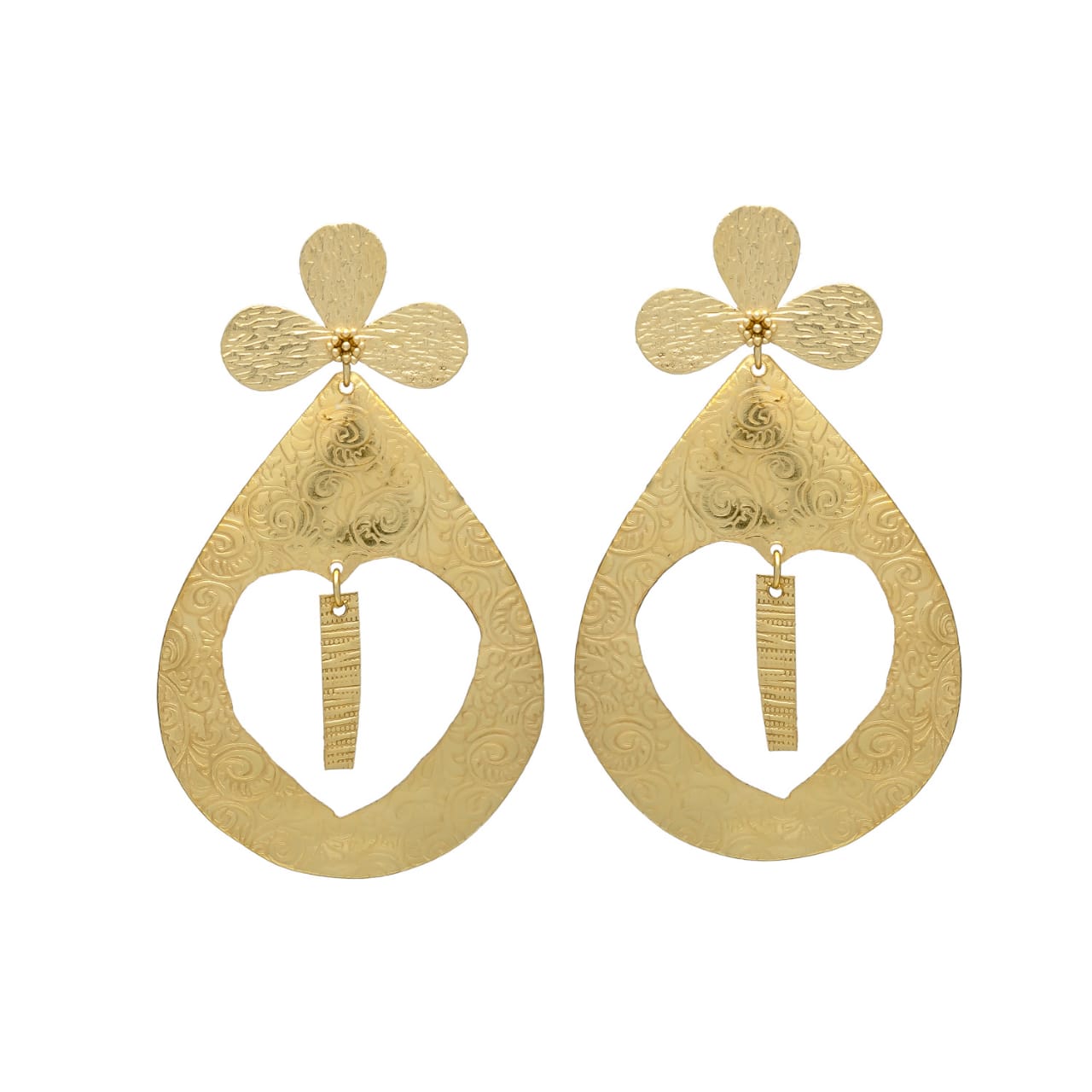 Jaipur Gold Plated Earrings