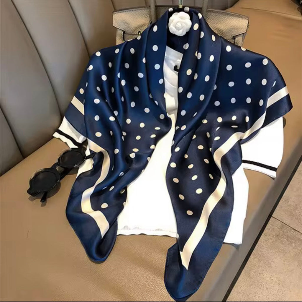 Silky Square Scarves