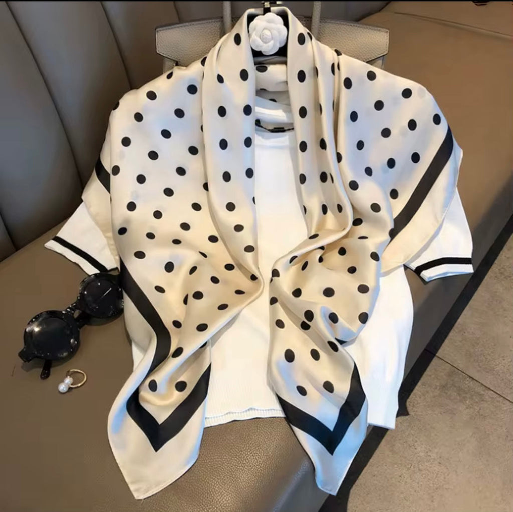 Silky Square Scarves