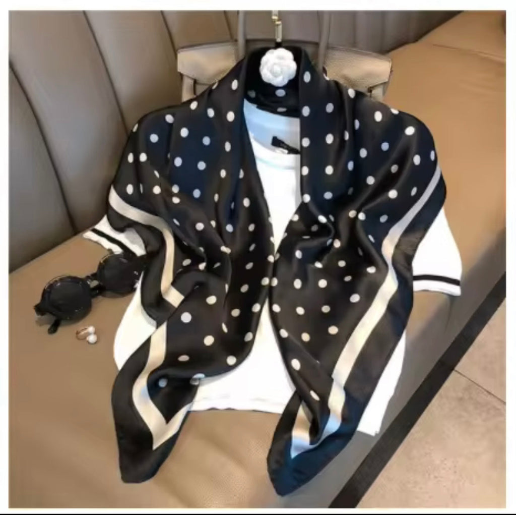 Silky Square Scarves
