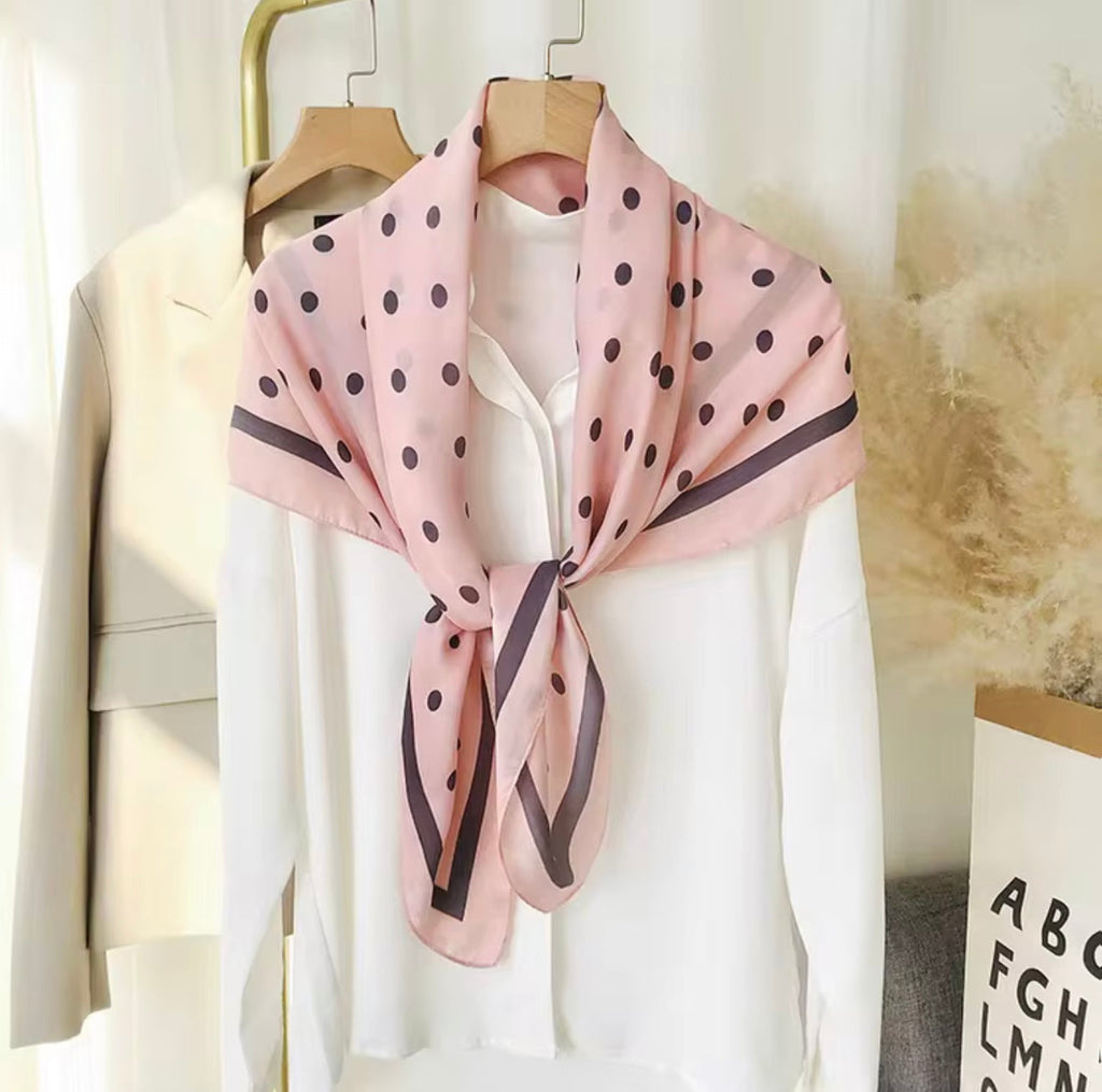 Silky Square Scarves