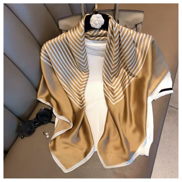 Silky Square Scarves