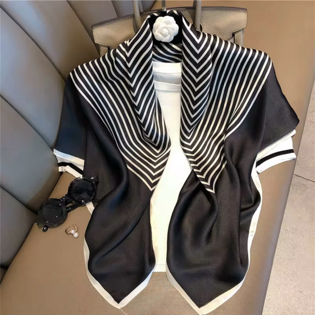 Silky Square Scarves